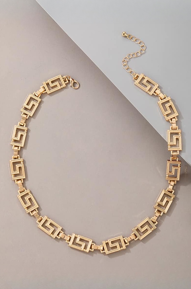 Stylish Choker Necklace for Women and Girls (rrsd14691np), gold