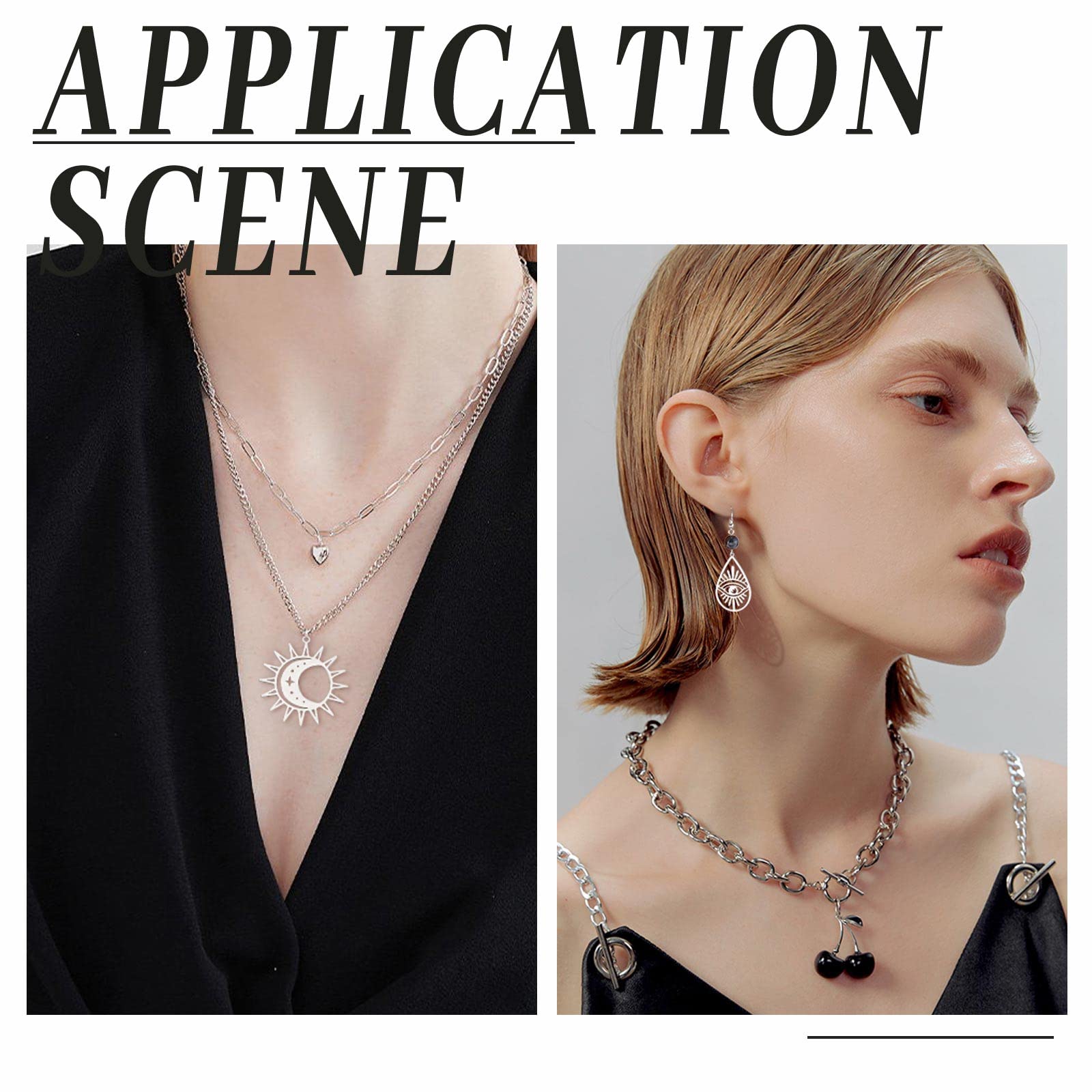 SUNNYCLUE 1 Boîte 4 Ensembles Lune Suncatcher Kit De Fabrication