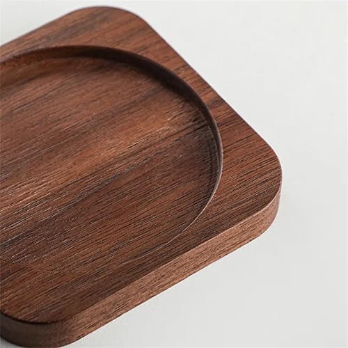 Miniatura 4 de NADEnVIE 200ml Glass American Latte Coffee Cup With Wooden Tray High Borosilicate Heat-resistant Milk Tea Cup Fresh Ground Coffee Mug Glass Coffee