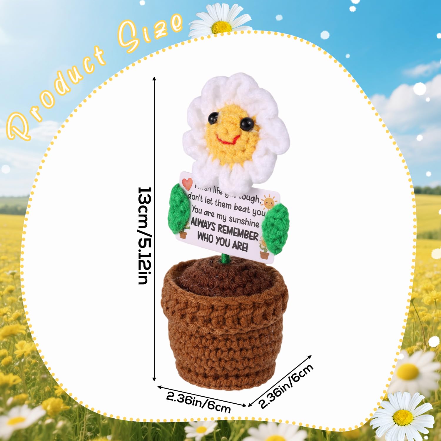 TOYMIS Positive Daisy Crochet - Image 2