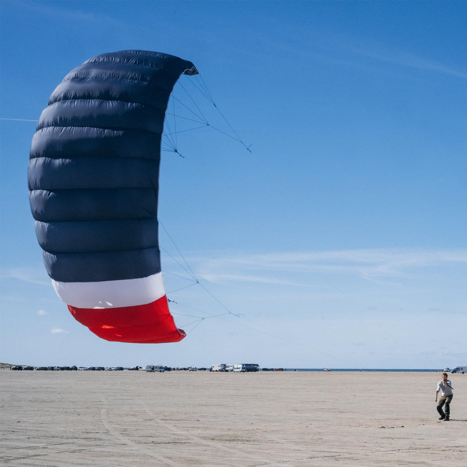 Skymonkey Stormdrifter, Estera de dirección de 4 líneas, «Ready to Fly» - Diferentes tamaños - Envergadura de 230 cm, 330 cm, 430 cm