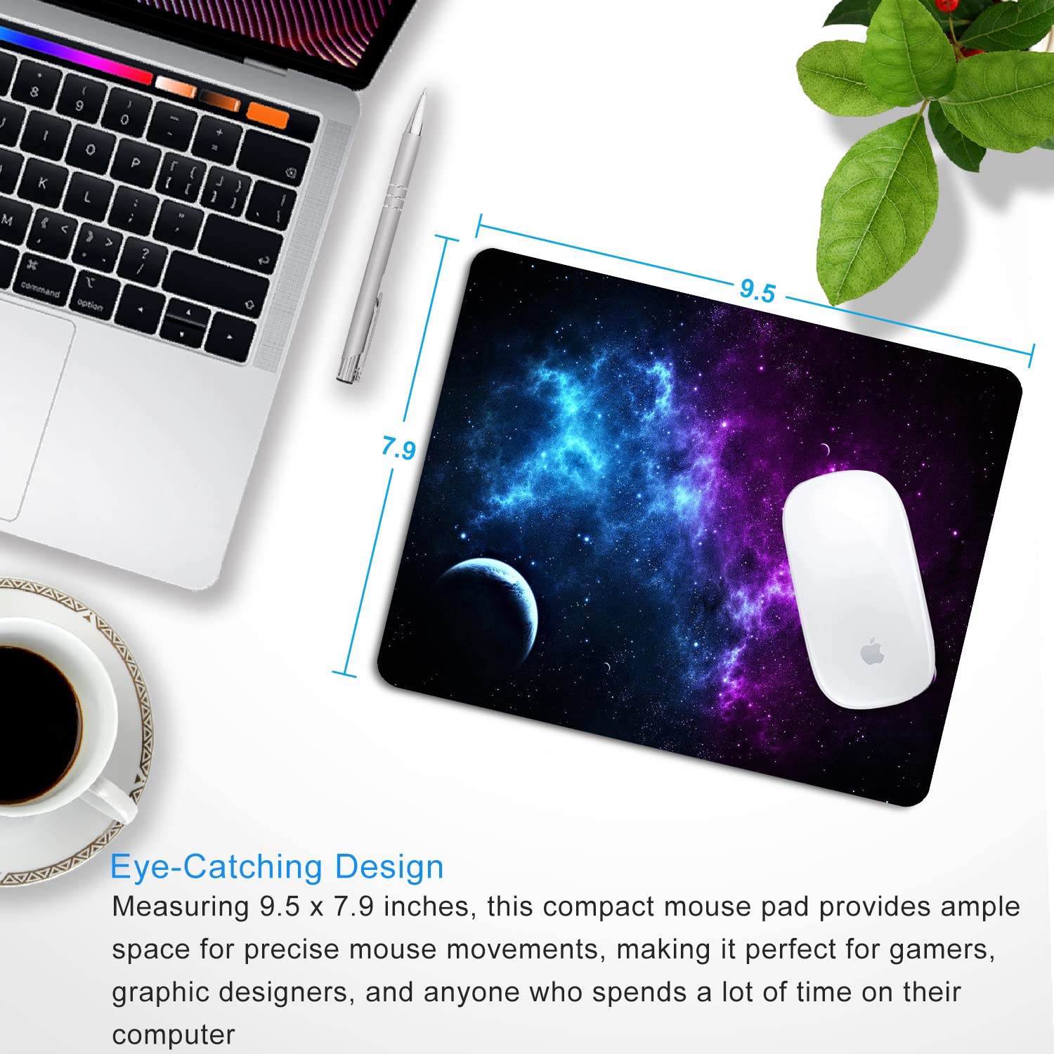 Galaxy Mouse Pad 9.5x7.9 inch - Image 2