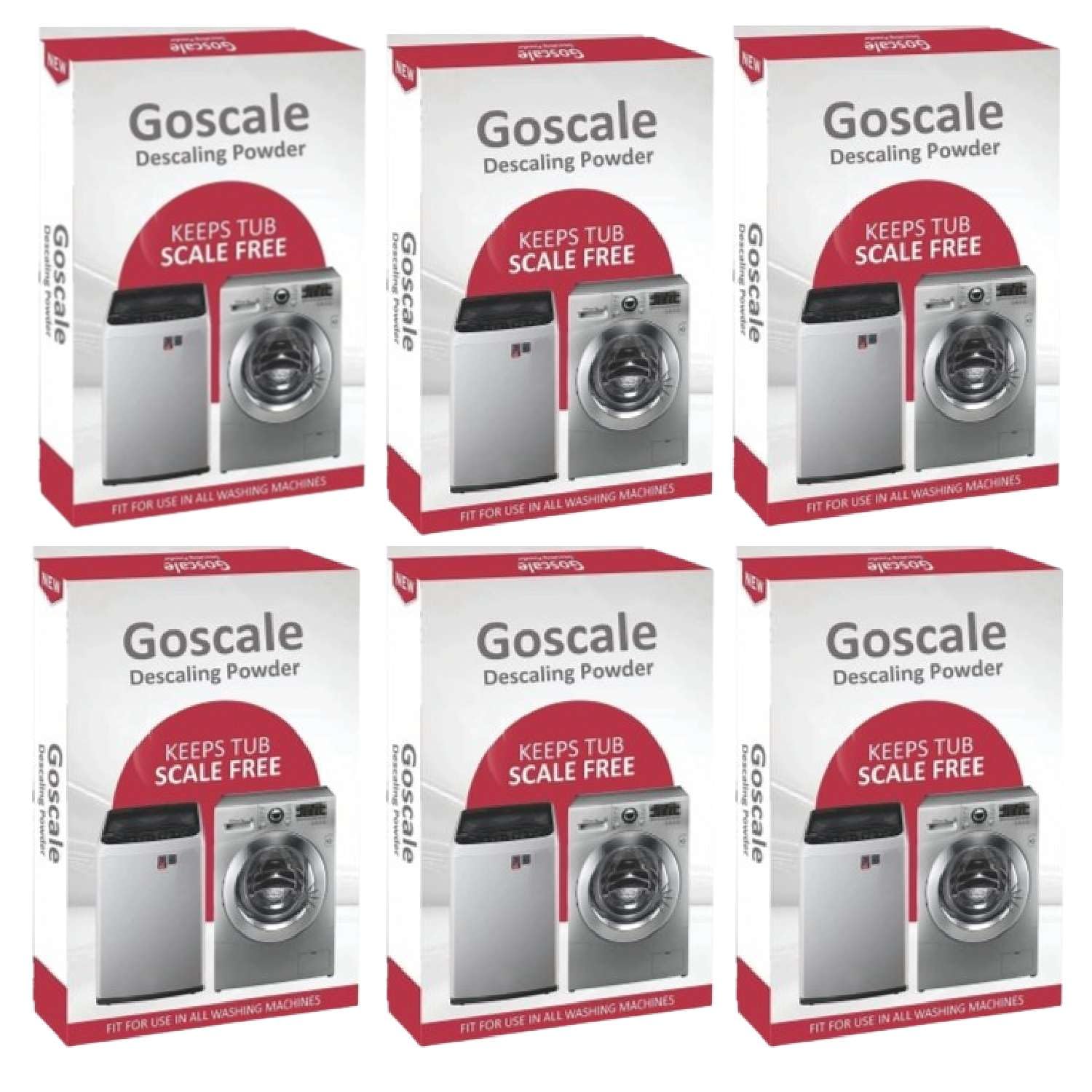 Descale Compatiable for LG Washing Machine Front Load and Top Load, Cleaning Powder, Descaling Powder, Drum Cleaner 100g (Pack of 6)(Style_1 (B0D3QH213T) Amazon Price History, Amazon Price Tracker
