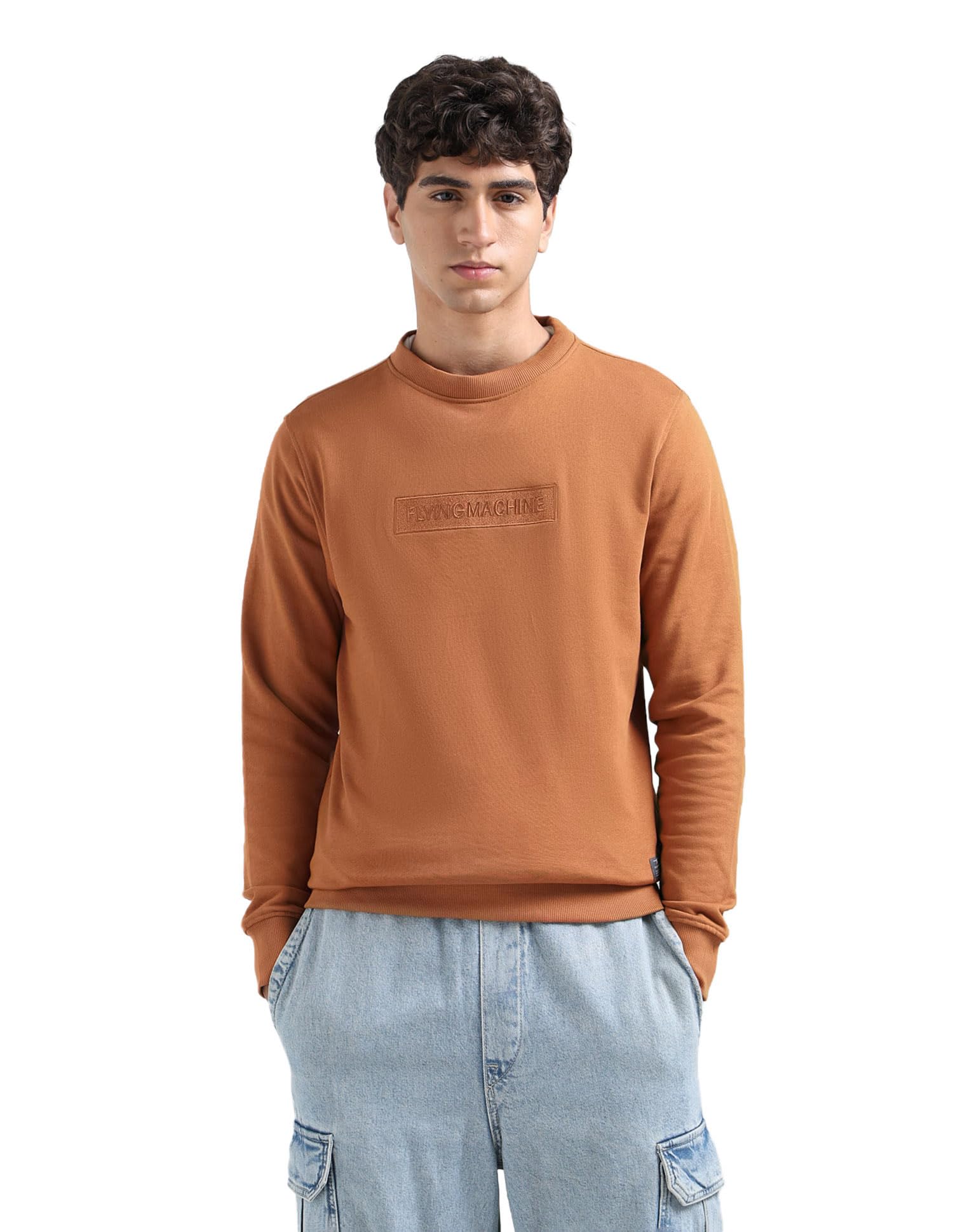 flying machine Men's Regular Fit Sweatshirt| Solid-picture-56
