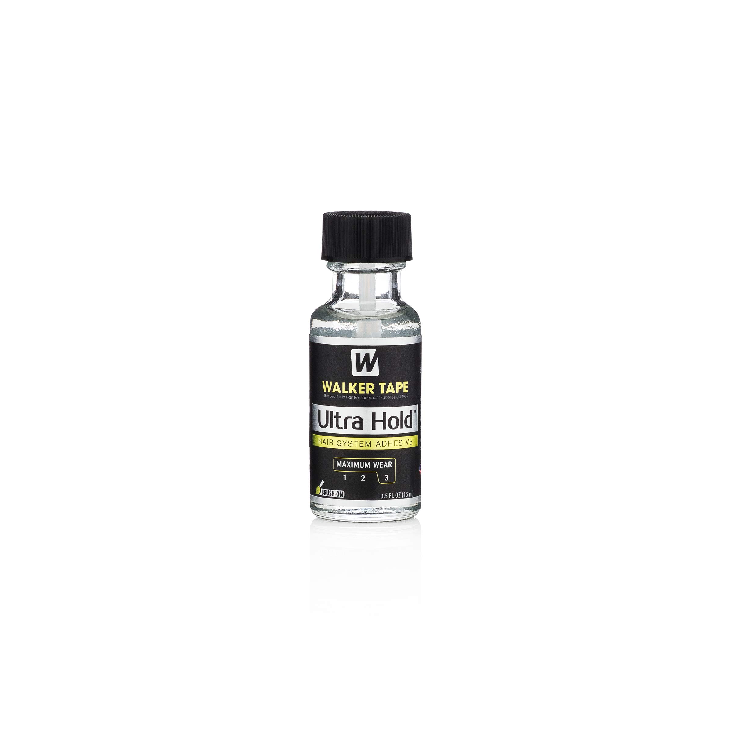 Walker Tape Ultra Hold Liquid Bond Glue Bottle with Brush for Wigs.5oz