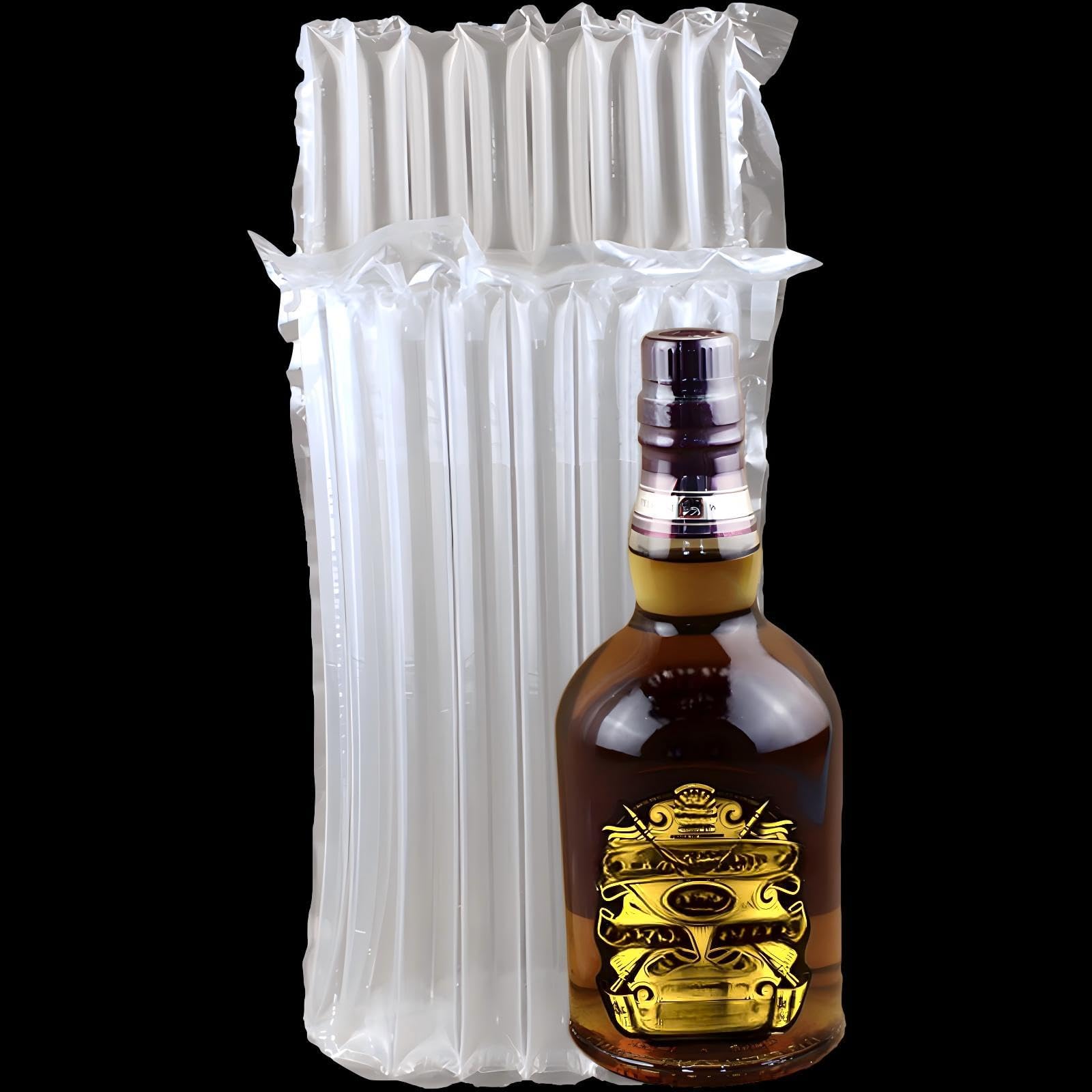 20 Pack with Hand Pump BZQZDAI 9.8"×3.9" Inflatable Bottle Bags for Shipping Liquor Wine Travel Inflatable Bag for Airplane Inflatable Bottle Shipper