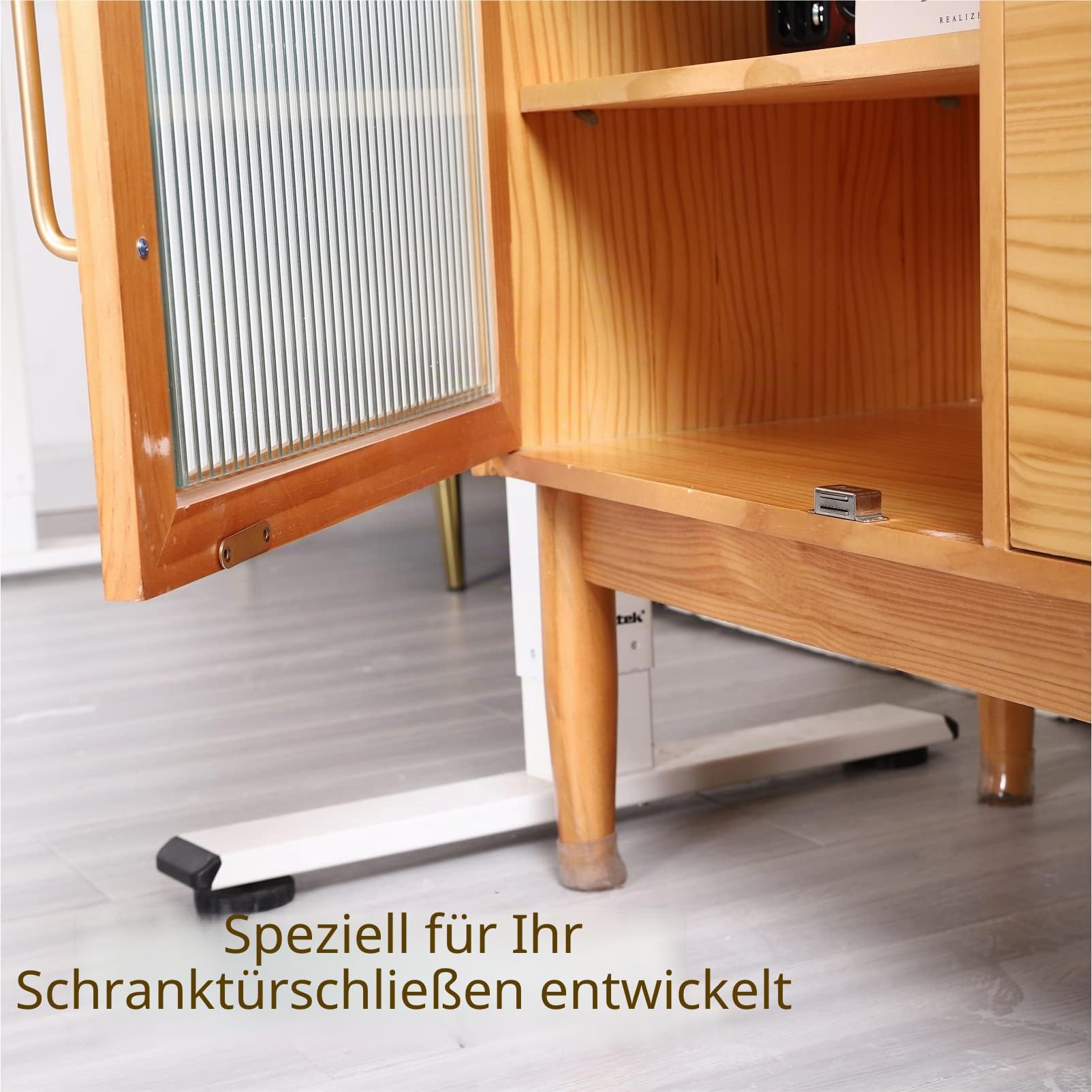 Mousike Schrankmagnete 15kg Edelstahl Magnetischer Türverschluss Magnetisch für Küchenschrank Kleiderschrank Schrank Schranktür Schubladenverriegelung (Silber 12er Pack)