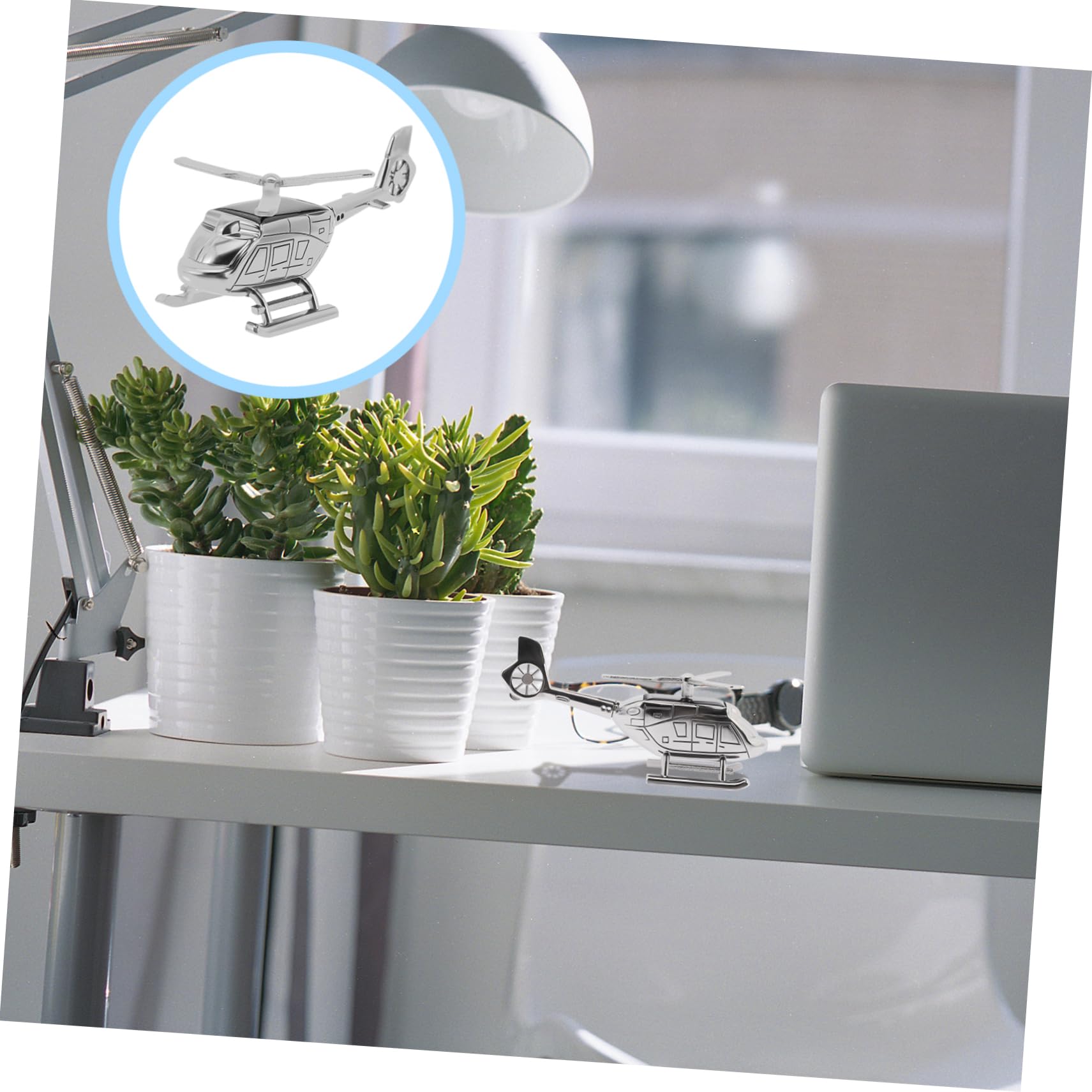 SHERCHPRY 4pezzi Diffusore Auto Elicottero Solare Rotante Decorazione Creativa Per Interni Profumatore Aria Per Auto Accessorio Per Veicoli e Casa Facile Da Usare e Portatile