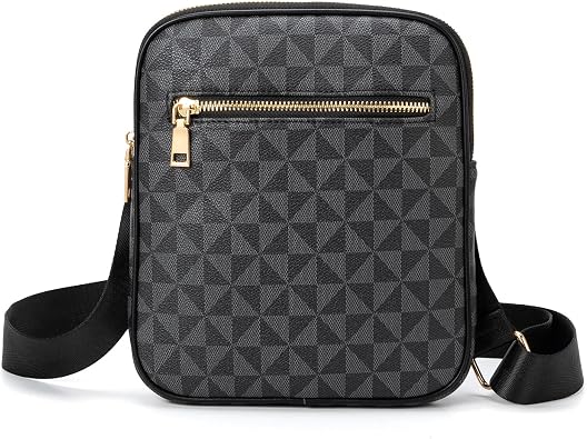 Crossbody Bag for Mens, Mens commuter shoulder bag, Travel bag Work Business Small mens satchel