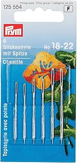 Sticknadeln mit Sp. ST 18-22 silberfarbig/goldfarbig, Silber