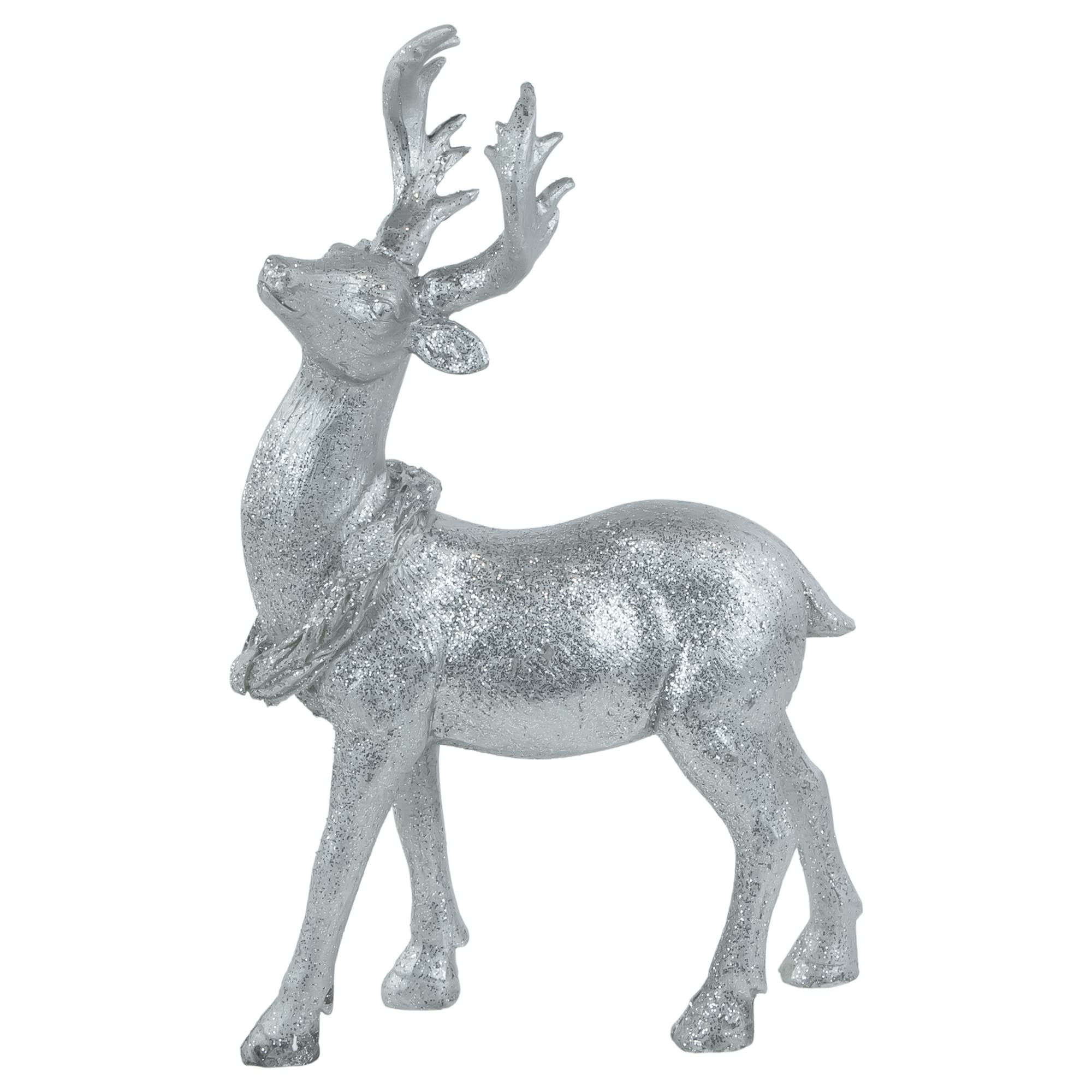 Northlight Standing Glitter Reindeer Decoration - 10.75