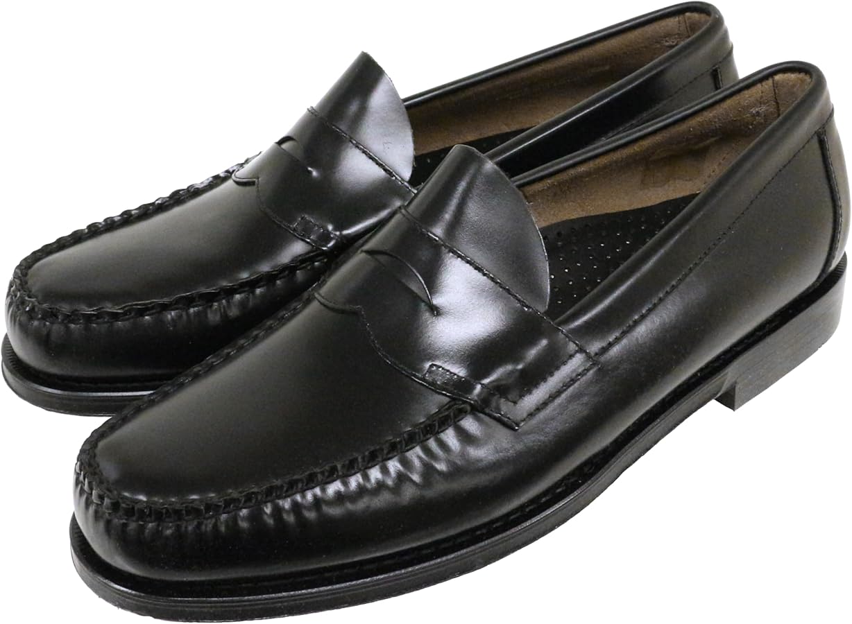 Amazon | G.H. BASS ローファー LOGAN ローガン BA11035H-000 BLACK UK