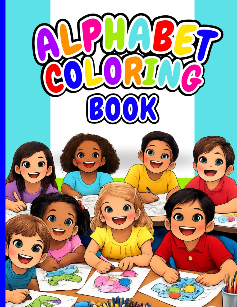 Alphabet Coloring Book: Book for toddlers and preschoolers