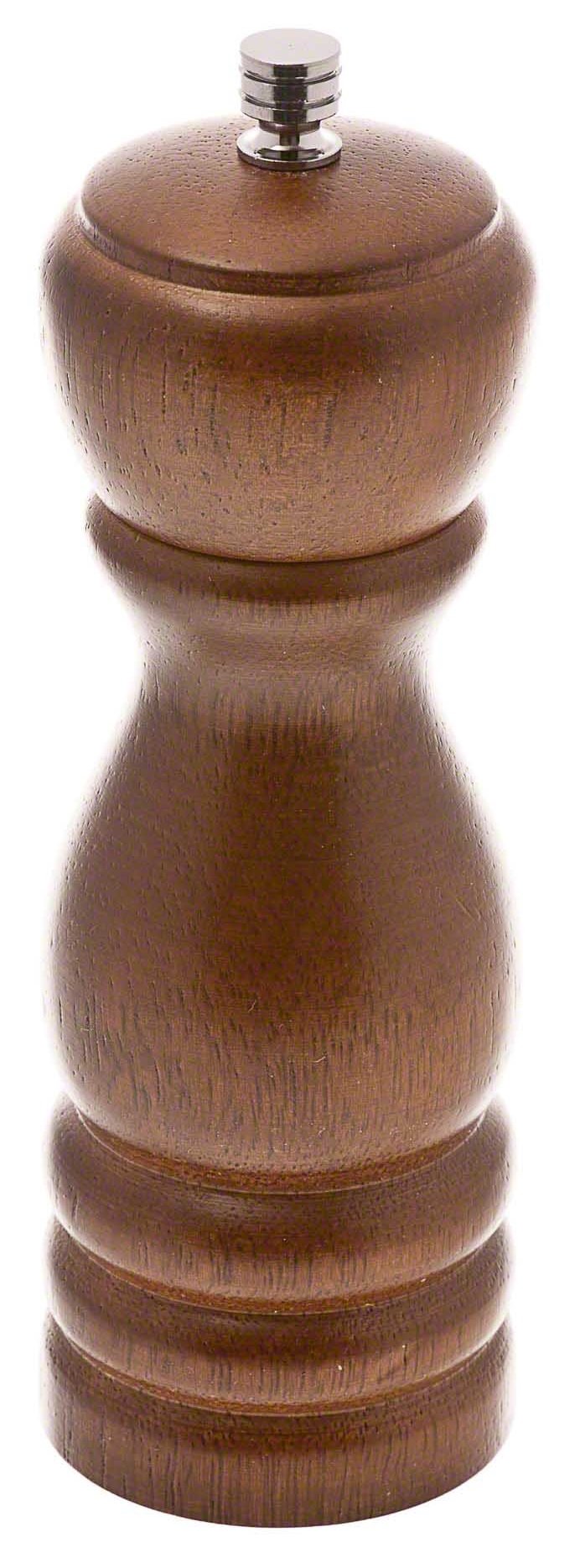 Browne 6" Wood Pepper Mill by Browne Foodservice – 6-Inch, Hardwood, Wooden, Model T136