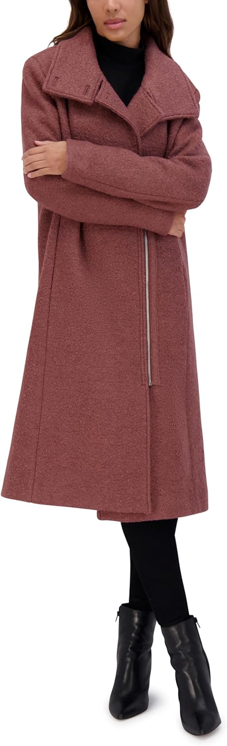 Andrew Marc Women's Geller Textured Wool Coat - Image 5