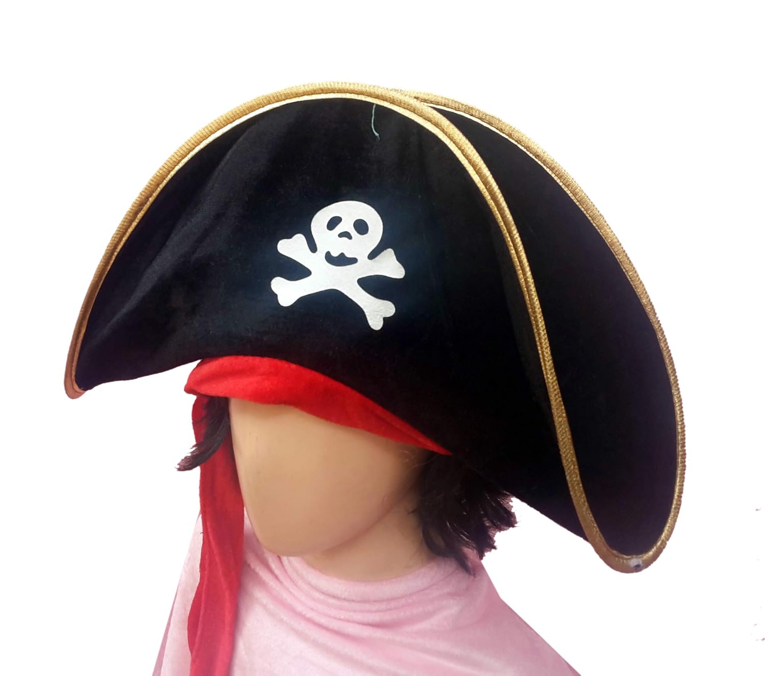 Kaku Fancy Dresses Pirate Cap Accesory 