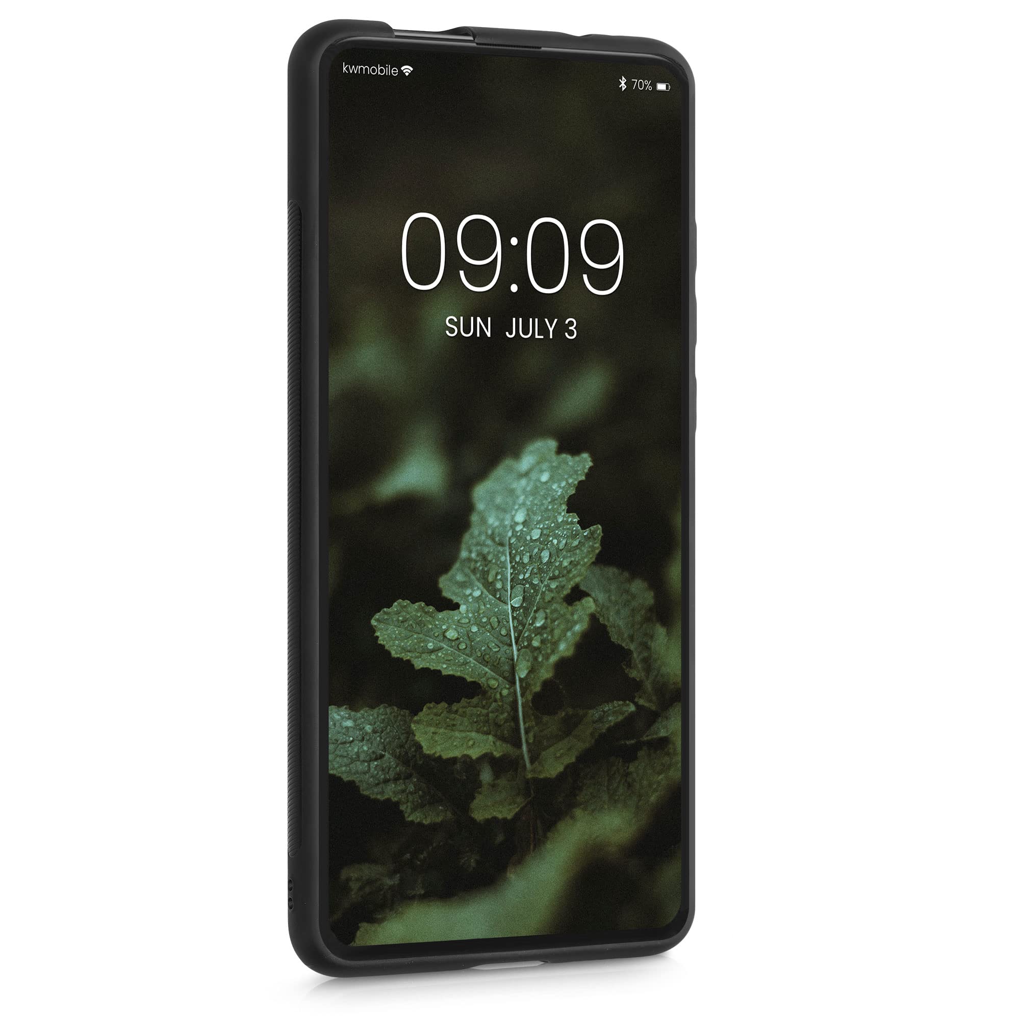 Handyhülle Für Xiaomi Mi 9T / Redmi K20 | Holz Case Mit Kompass-Design - TPU & Walnuss