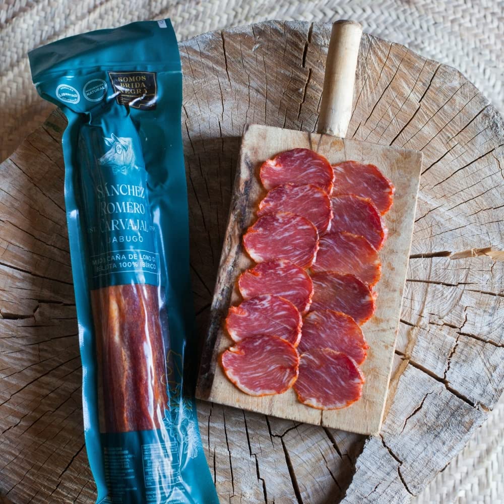 Media Caña de Lomo de bellota 100% ibérico Sanchez Romero Carvajal 400gr