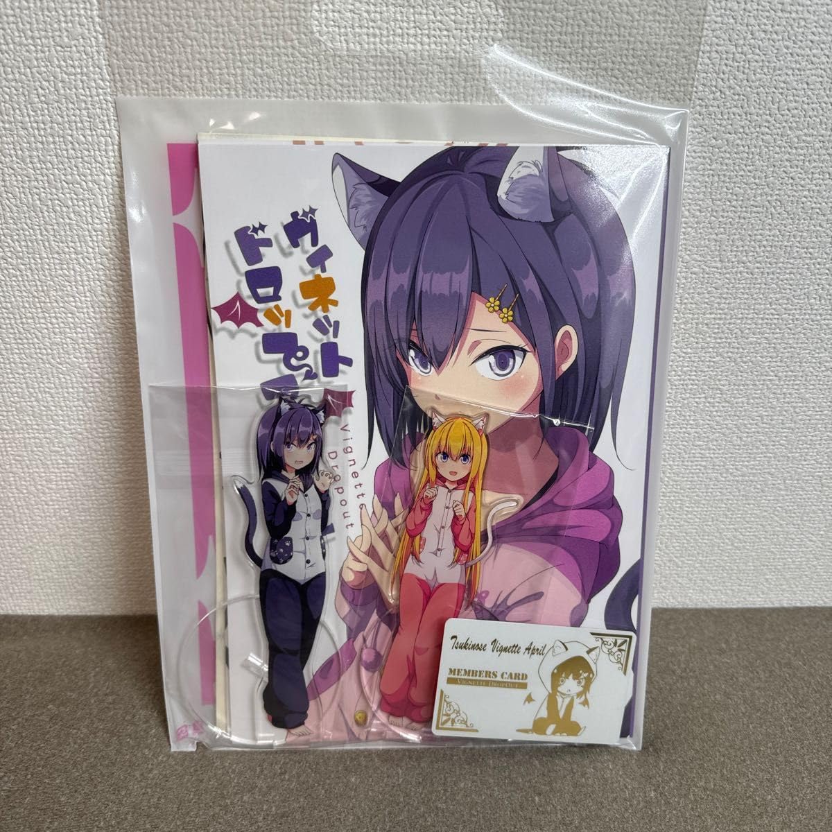 C104 ガヴリールドロップアウト リゾートうかみ 直筆イラストサイン