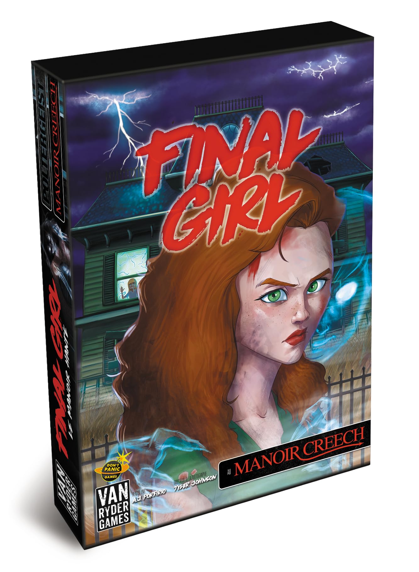 Don't Panic Games | Final Girl Feature Film 2: Haunted Manor | Board Game | Ages 14+ | 1 Player | 20-60 Minutes