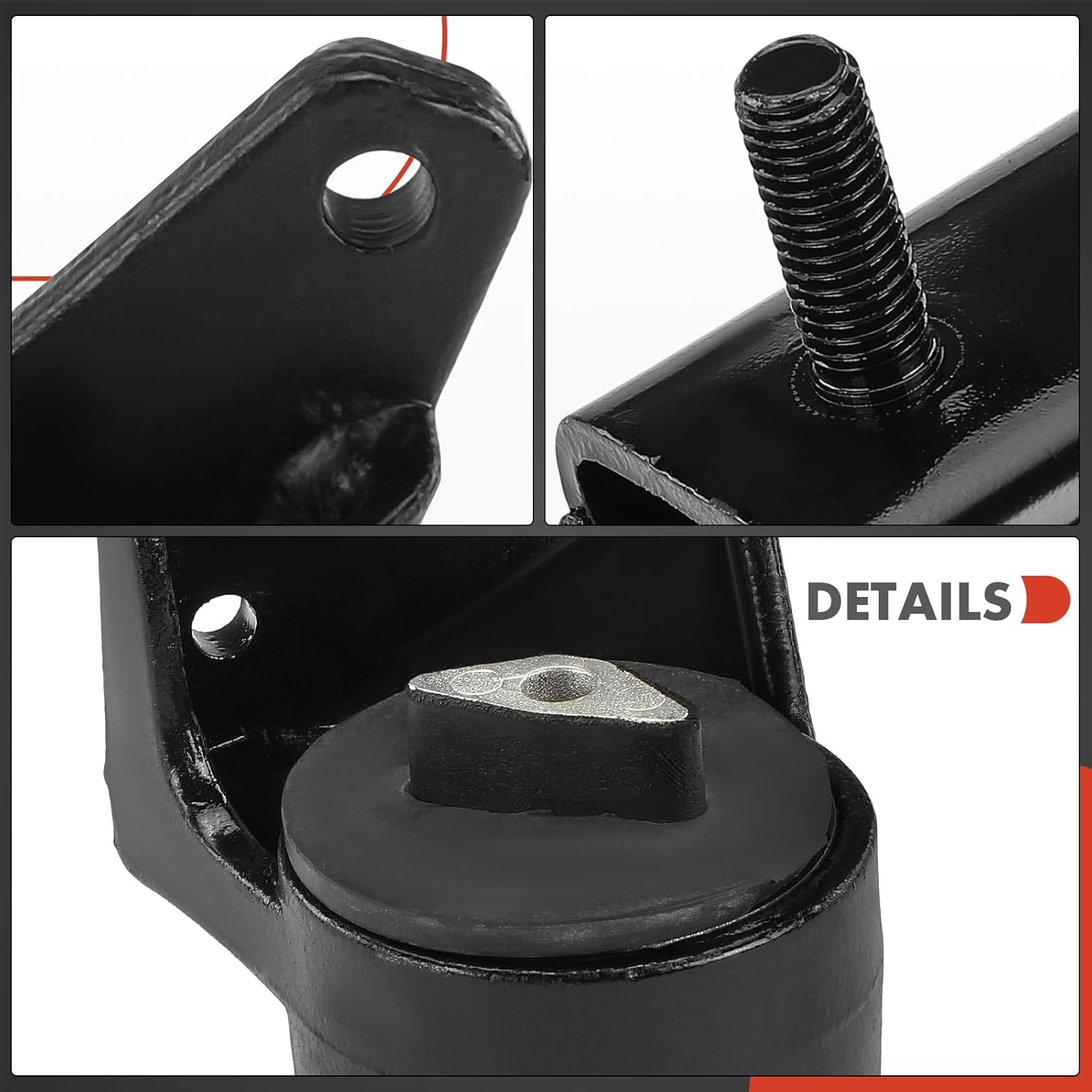 A-Premium 3PCS Engine Motor Mount and Transmission Mount Kit Compatible with Dodge Ram 1500 1994-2001, Ram 2500 1994-2002, Ram 3500 1994-2002, 3.9L 5.2L 5.9L 8.0L, Replace# 52020228AB