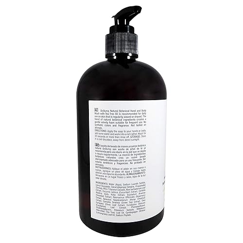 Miniatura 4 de Waxness Dr. Bump Loción corporal botánica y lavado con árbol de té y hierba de limón 2 x 16 fl oz / 16.2 fl oz