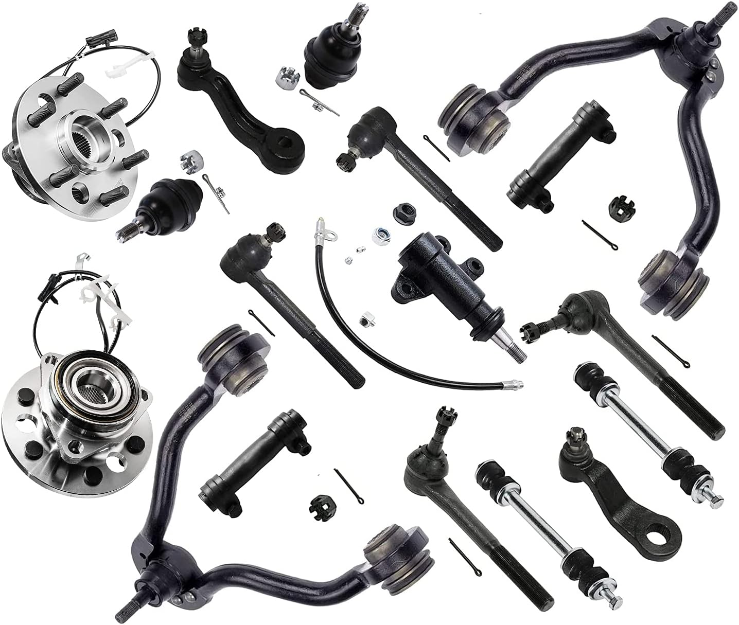 Detroit Axle Front 17pc Suspension Kit for Chevy Tahoe