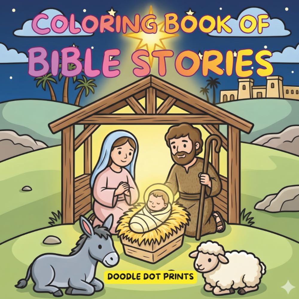 Coloring Book of Bible Stories