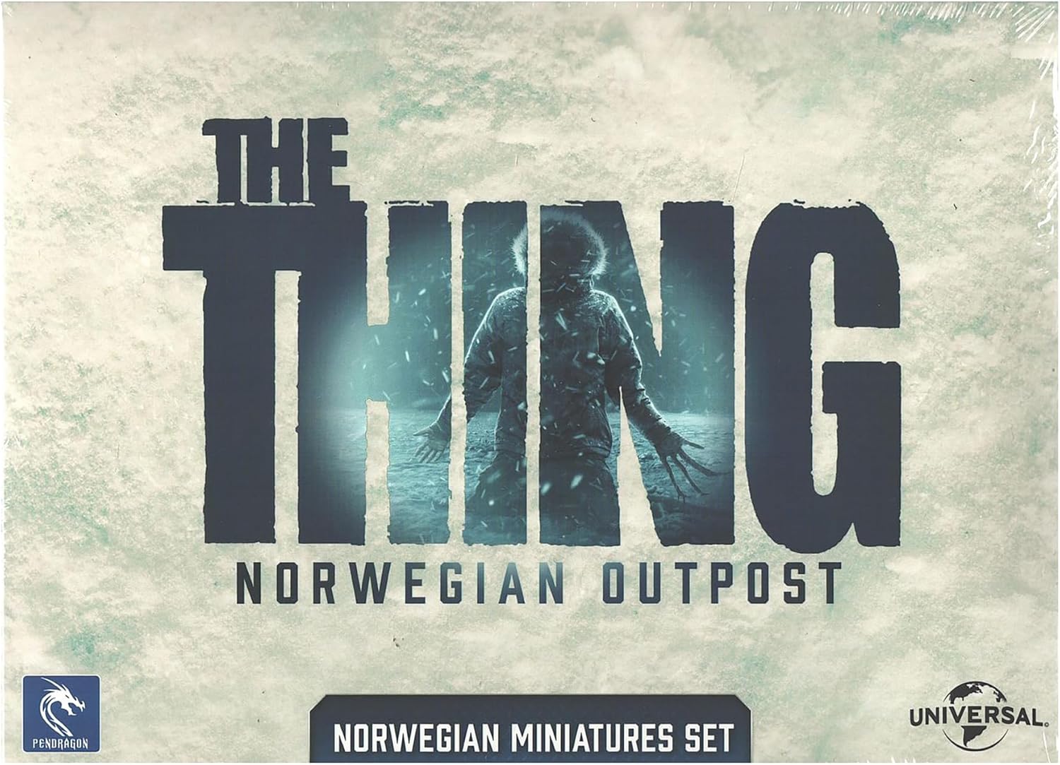 Pendragon Studios: The Thing: Norwegian Outpost - Expansion to The Thing: Board Game, Horror Strategy Game, Ages 13+, 1-8 Players, 60-120 Min