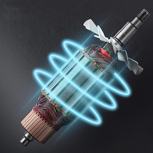 Miniatura 6 de Fetcoi Molinillo eléctrico comercial para especias de grano de hierbas, capacidad de 70.55 oz, grado de trituración de malla 60-350, acero