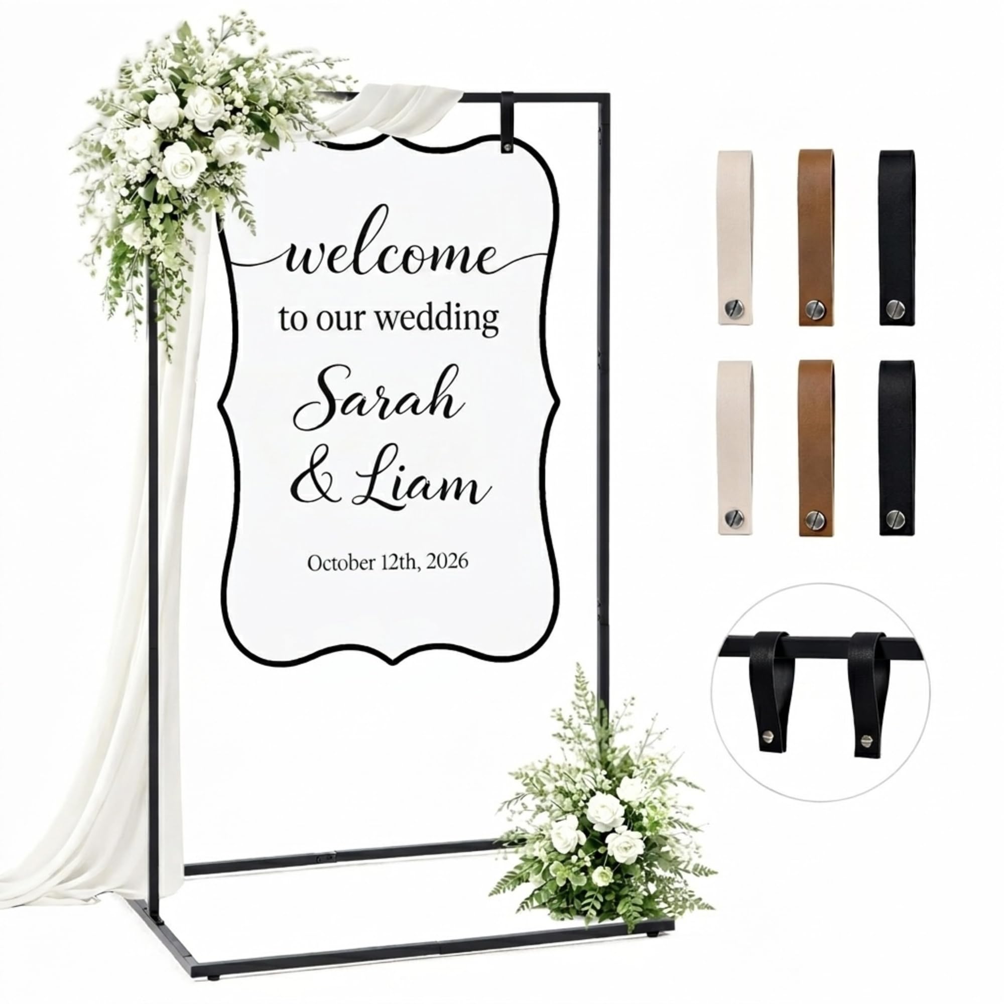 Photo 1 of WEDORA 50" Welcome Sign Stand