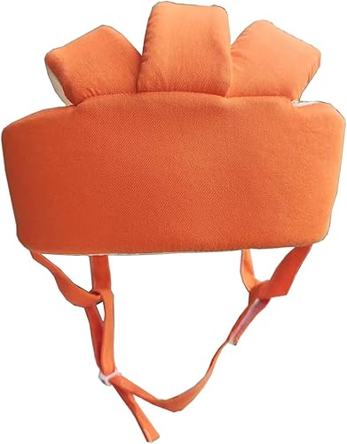 Miniatura 2 de Guilanoupo Casco de seguridad para bebés, protector suave para niños pequeños, gorra de seguridad anticojín para aprender a caminar, arnés de