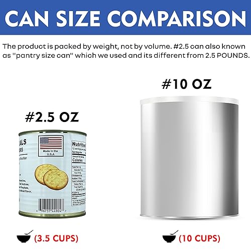 Miniatura 3 de Future Essential - Galletas de pan de marinero liofilizadas  Galletas de barco  Alimentos de supervivencia de emergencia  Almacenamiento de