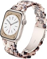 Vista 268 de Lightweight Resin Band For Apple Watch Series 11 10 SE 9 8 7 6 5 4 3 2 1 Ultra 3 2, Fashion Adjustable Replacement Strap for iWatch Bands 38mm 40mm