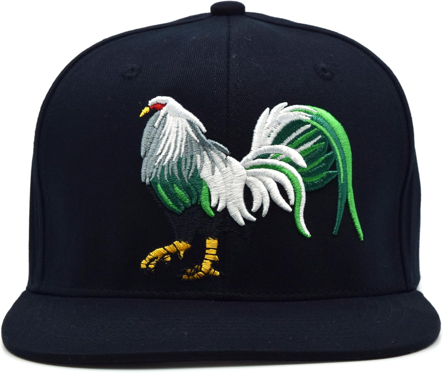 JLGUSA Rooster Cock New Snapback Adjustable Hat Flat Bill Camo Polyester Adult Baseball Cap