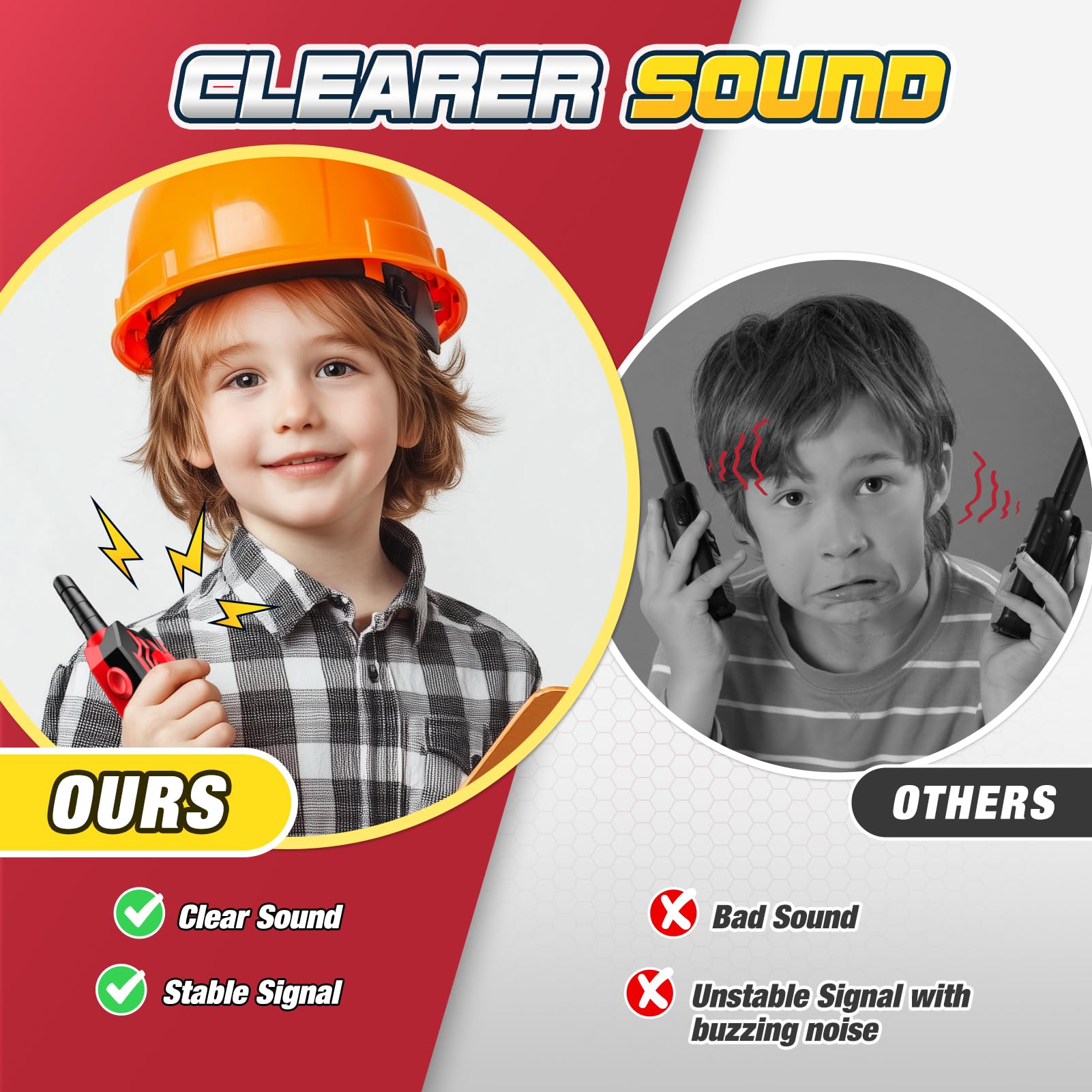 Walkie Talkie Bambini, Giochi Bambini 3 4 5 6 7 8 9 10 Anni Regalo Bambino 3 4 5 6 7 8 9 10 Anni Spider Giocattolo Giochi da Esterno per Bambini Giocattoli Bambino 3-10 Anni