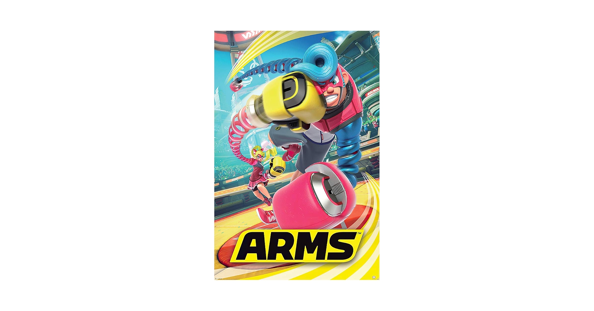 【非売品】ARMS アームズ 任天堂 B2 サイズ ポスター Amazon.co.jp: Arms - 任天堂 ゲームポスター/プリント (ゲーム