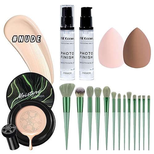 Miniatura 2 de YBUETE Kit de maquillaje todo en uno para mujeres, kit completo, regalo de maquillaje para niñas, mujeres adolescentes, sombra de ojos mate desnuda