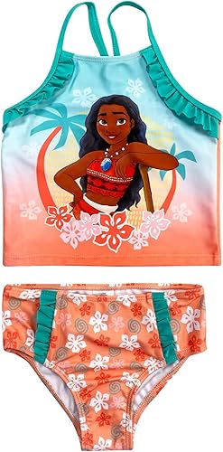 Dreamwave Traje de baño de dos piezas con personaje auténtico UPF 50