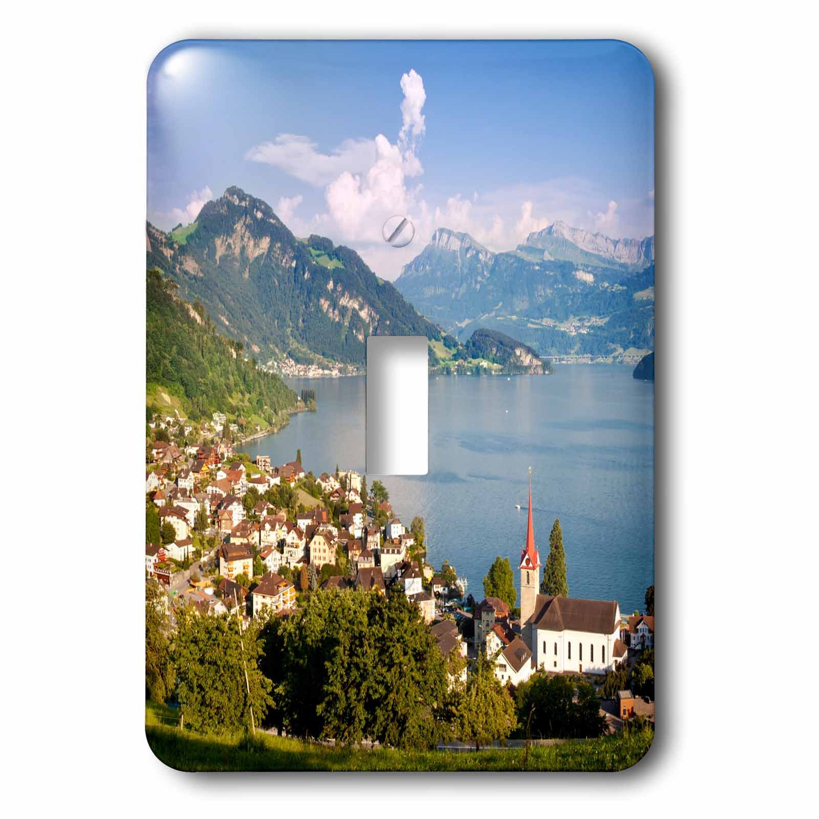 Interrupteur simple d'art Danita Delimont panorama Alpes suisses lsp_207078_1