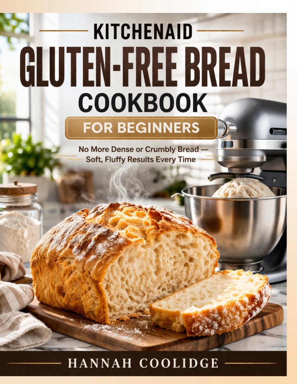 KitchenAid Gluten-Free Bread Cookbook for Beginners: No More Dense or Crumbly Bread — Master Soft, Fluffy Gluten-Free Baking with Your KitchenAid Mixer