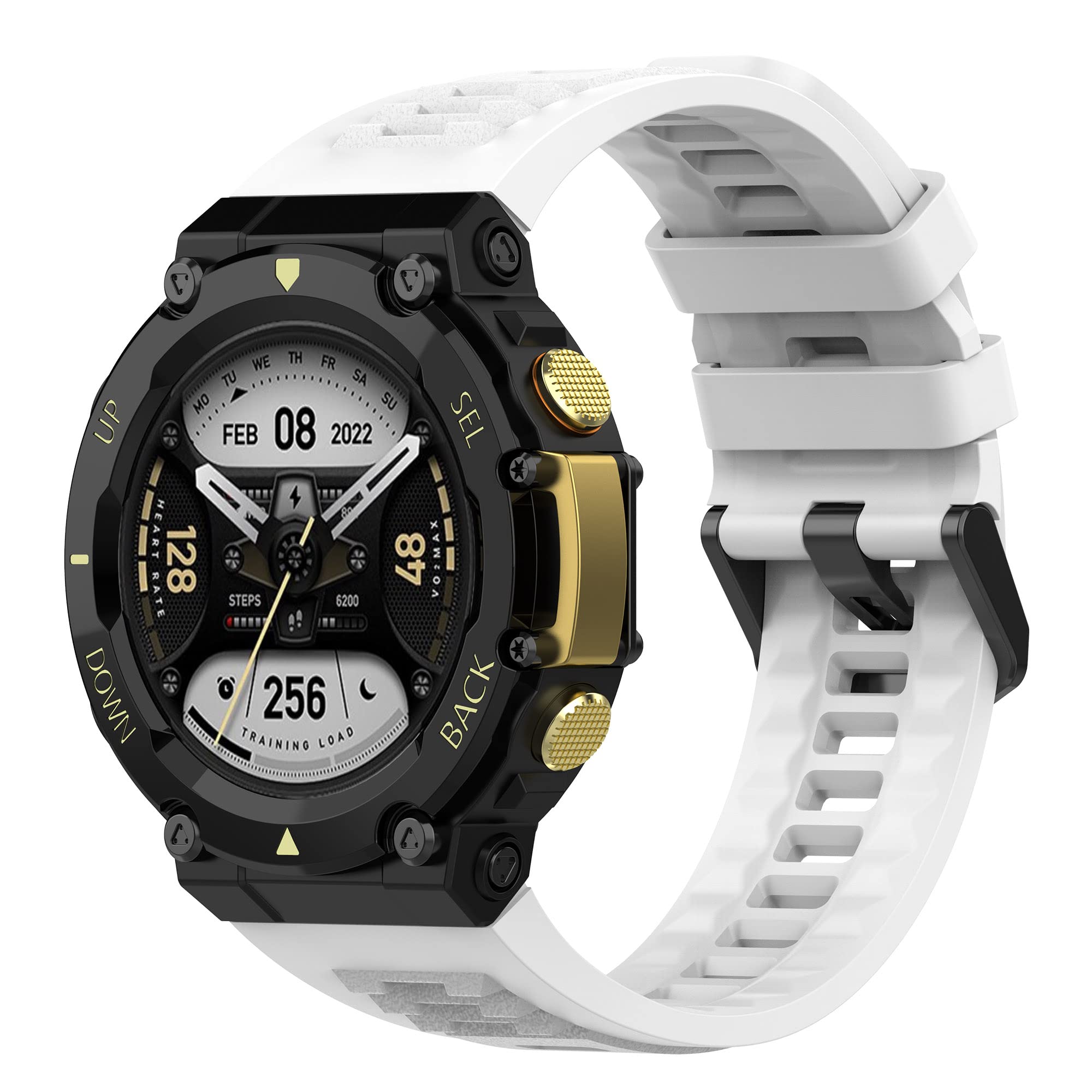 Adaptateur de connecteur pour Huami Amazfit t-rex 2/t-rex 2pro, connecteurs de bande 48mm, accessoires en acier inoxydable  1511