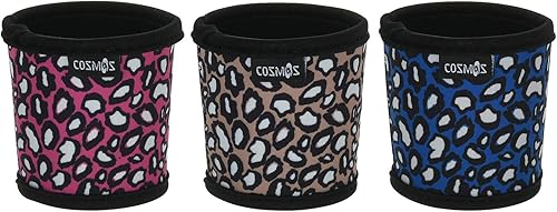 Miniatura 6 de CM Funda reutilizable para taza de café, funda aislante de neopreno resistente al calor, para café, té, bebidas frías y calientes (patrones de