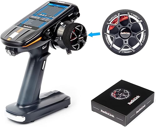 Miniatura 2 de Transmisor RC aleación volante accesorio original de repuesto para Radiolink RC8XRC6GSRC4GSDUMBORC RC Transmisor