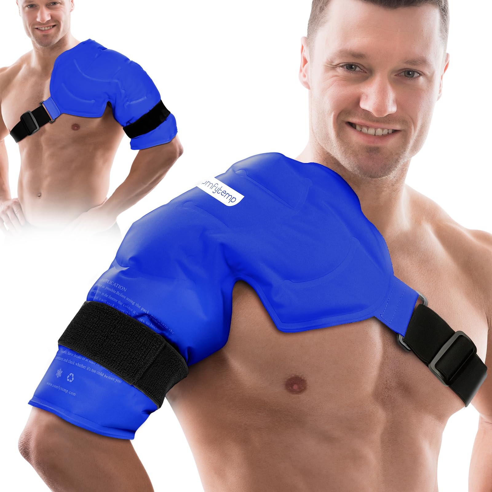 Comfytemp Shoulder Ice Pack - Instant Pain Relief -10