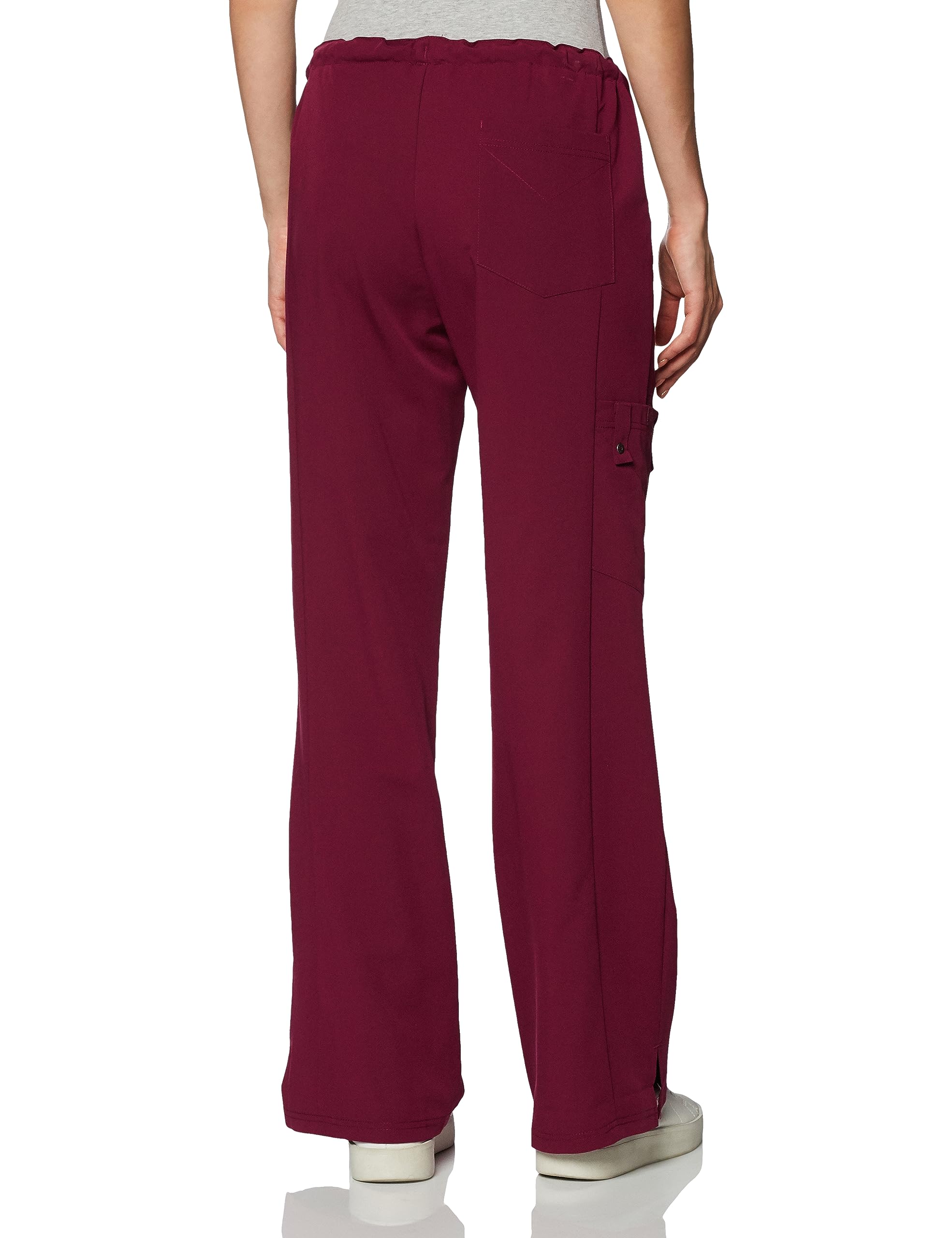 Dickies Męskie klasyczne medyczne spodnie szczotkowe, D-wino., XXX-Large Petite