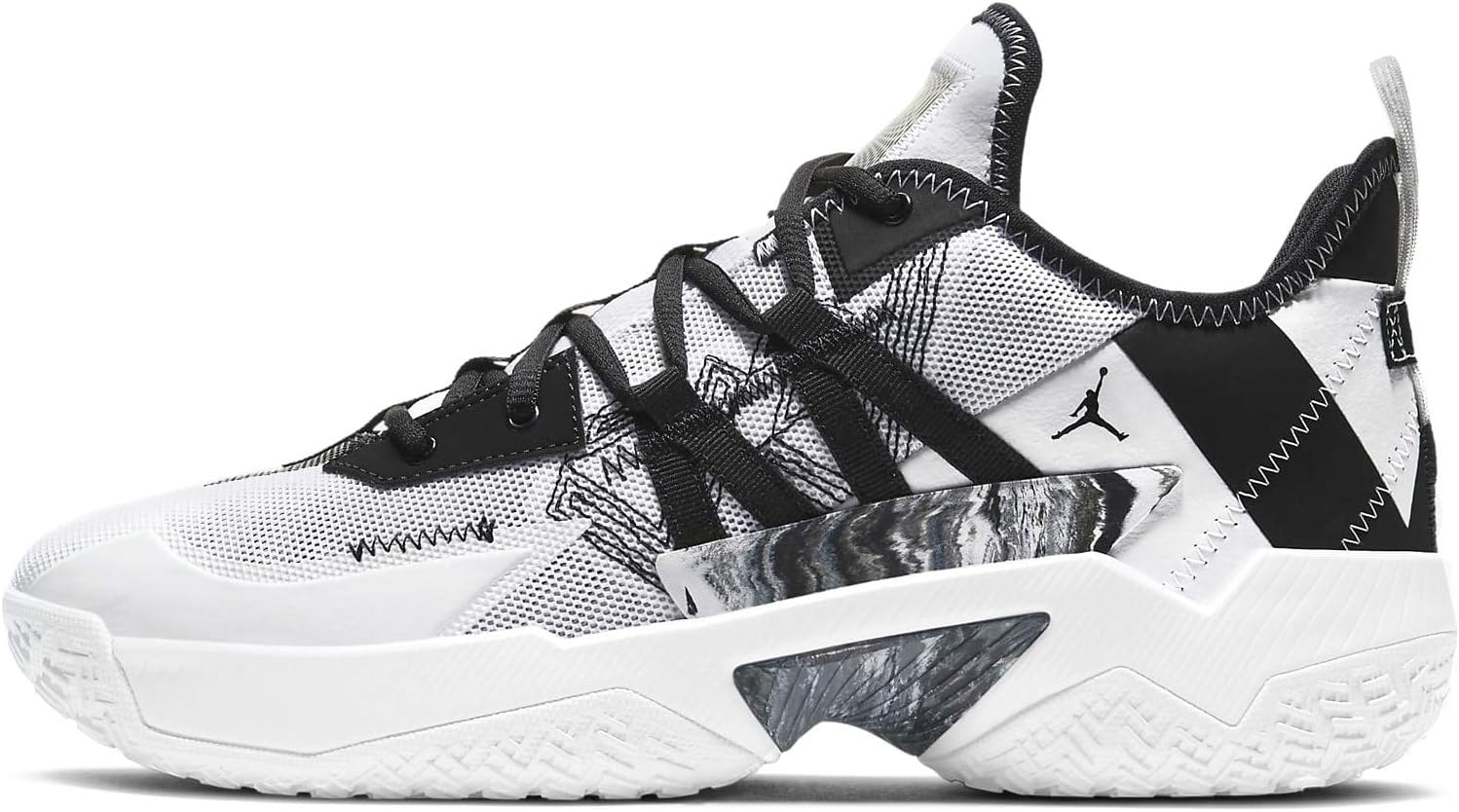 Nike Jordan One Take Ii Mens Basketball Shoe Cw2457-100 India Ubuy