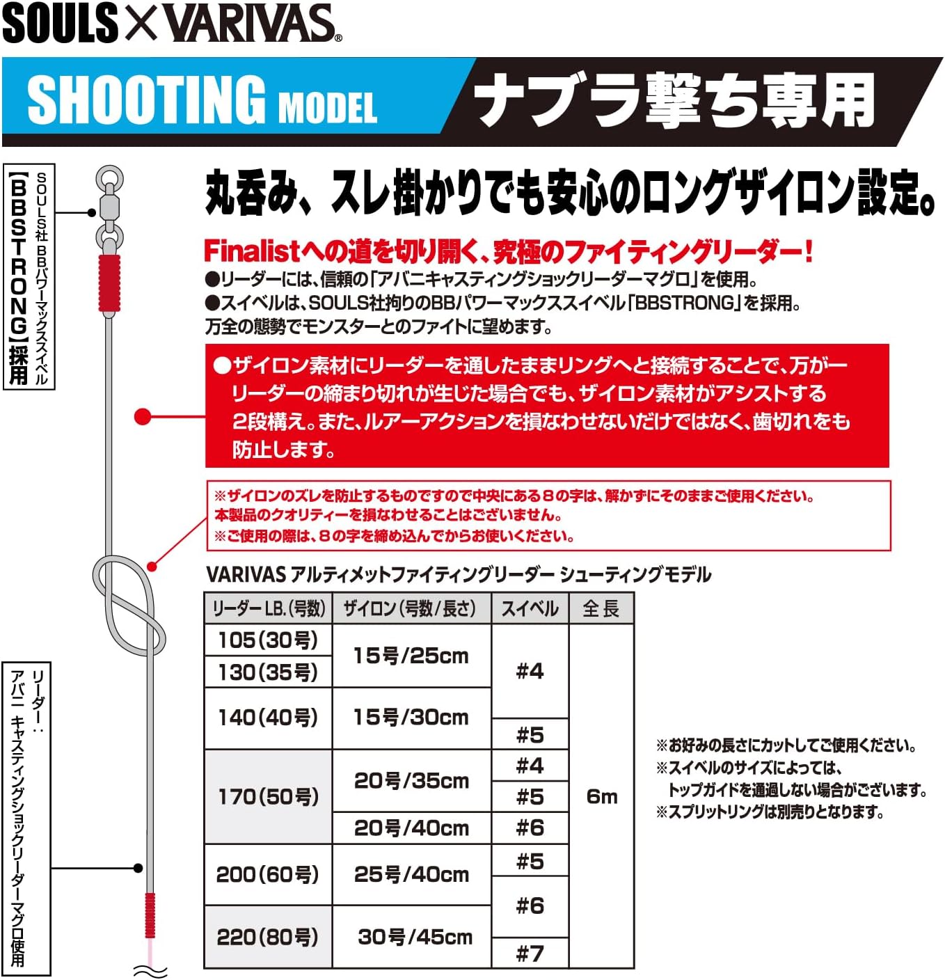 VARIVAS Ultimate Fighting Leader Shooting Model (Navra Shooting Only), 19.4 ft (6 m)