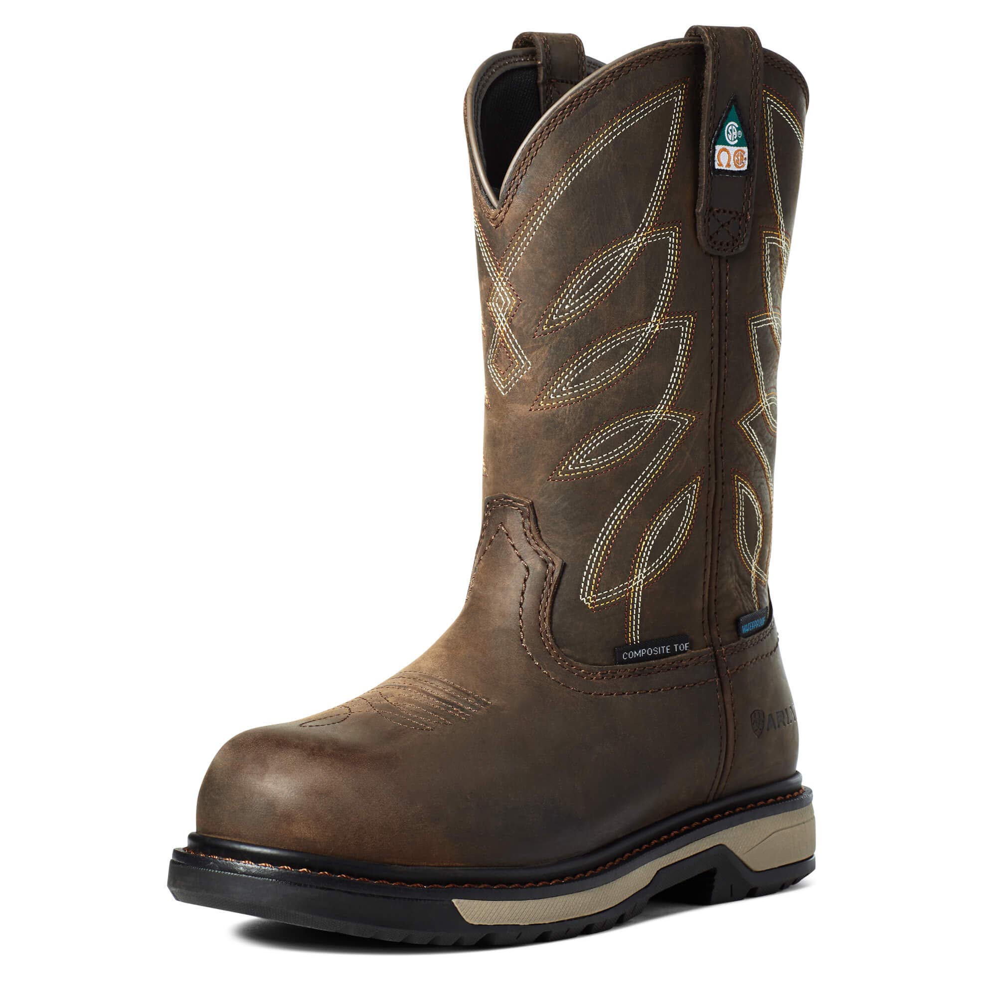 ARIAT womens Riveter Csa Waterproof Composite Toe Work Boot