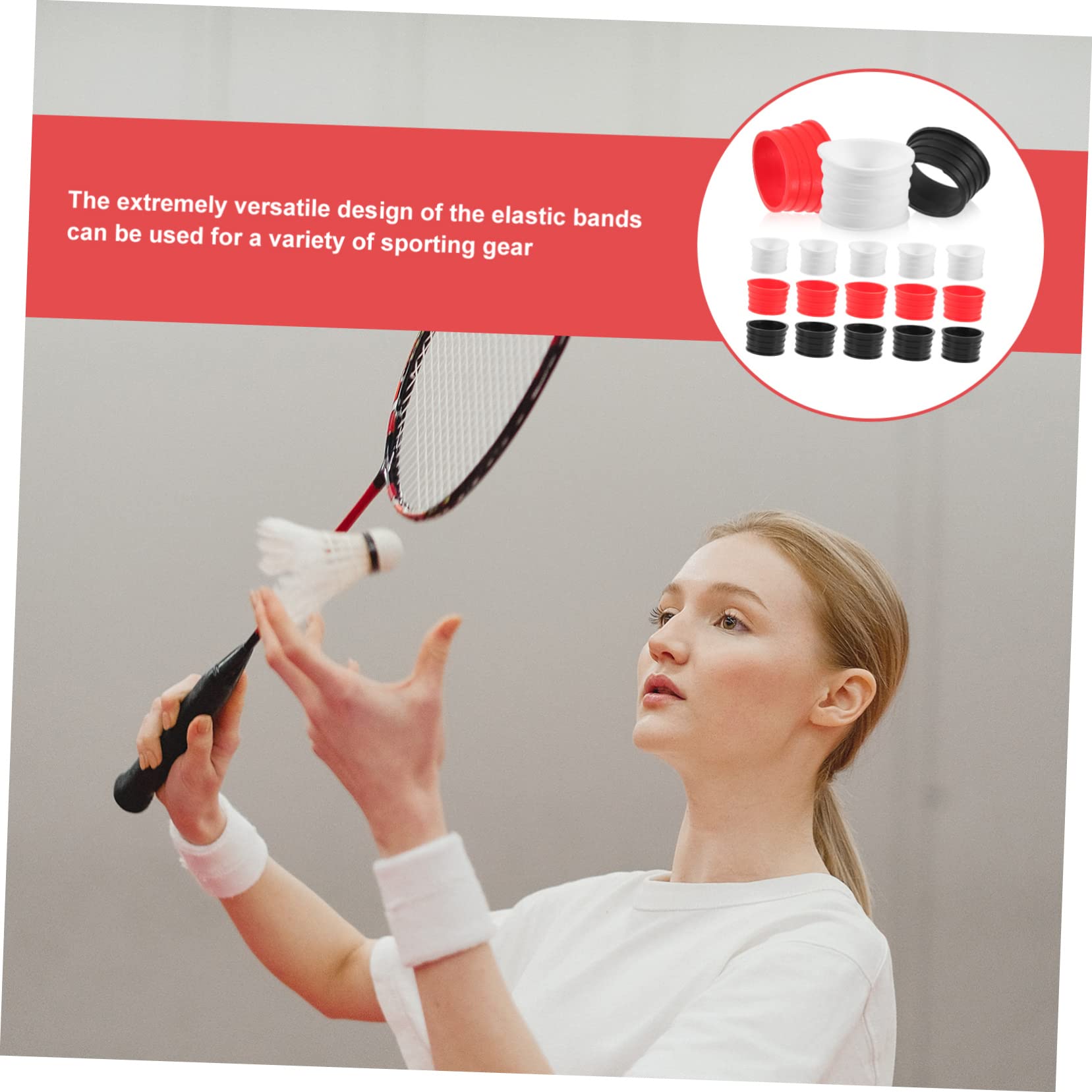 SUPVOX Banda para El Sudor para Raquetas De Tenis Cinta De Agarre Absorbente para Raquetas De Tenis Cinta De Agarre para Raquetas De Bádminton Cinta De Agarre para Palas De Pickleball